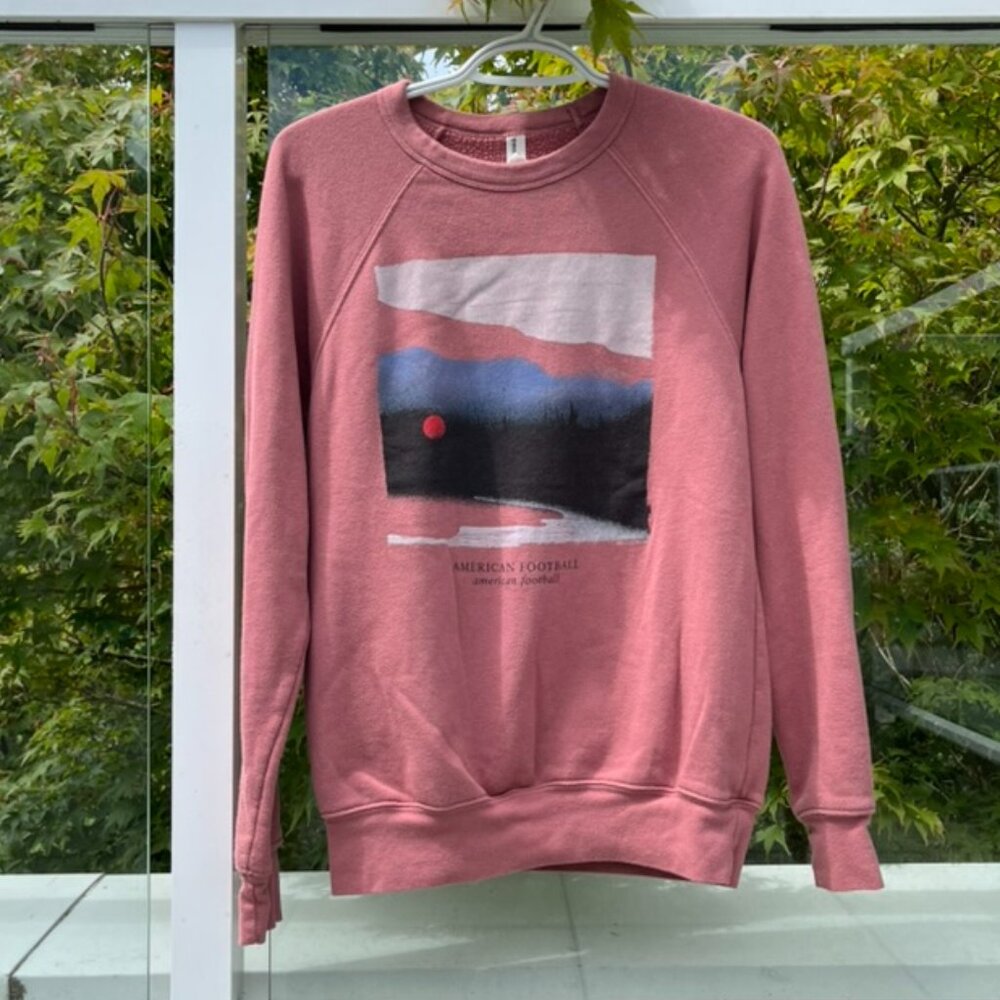 american football crewneck